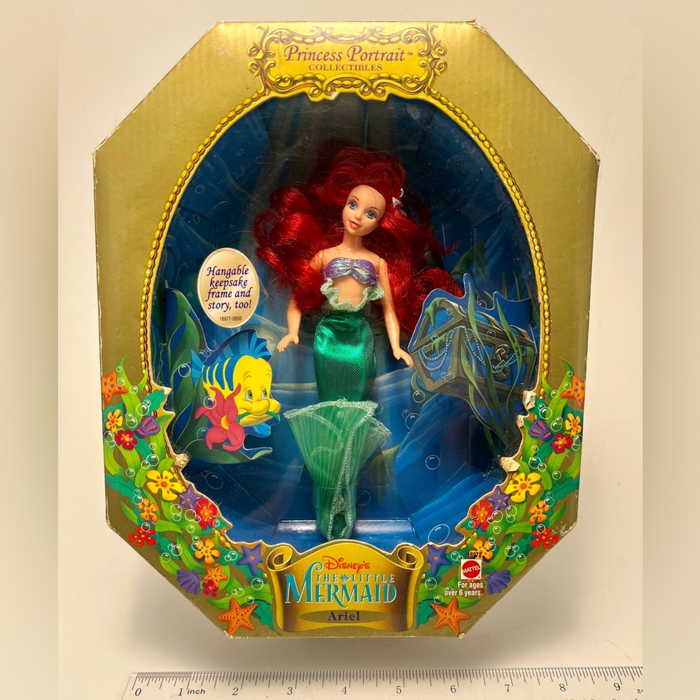 Vintage Disney Princess Portrait “Ariel” Collectibles 1997🐚🐠🌊